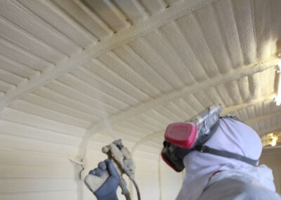 Spray Foam Insulation in Metal Buildings in Traverse City